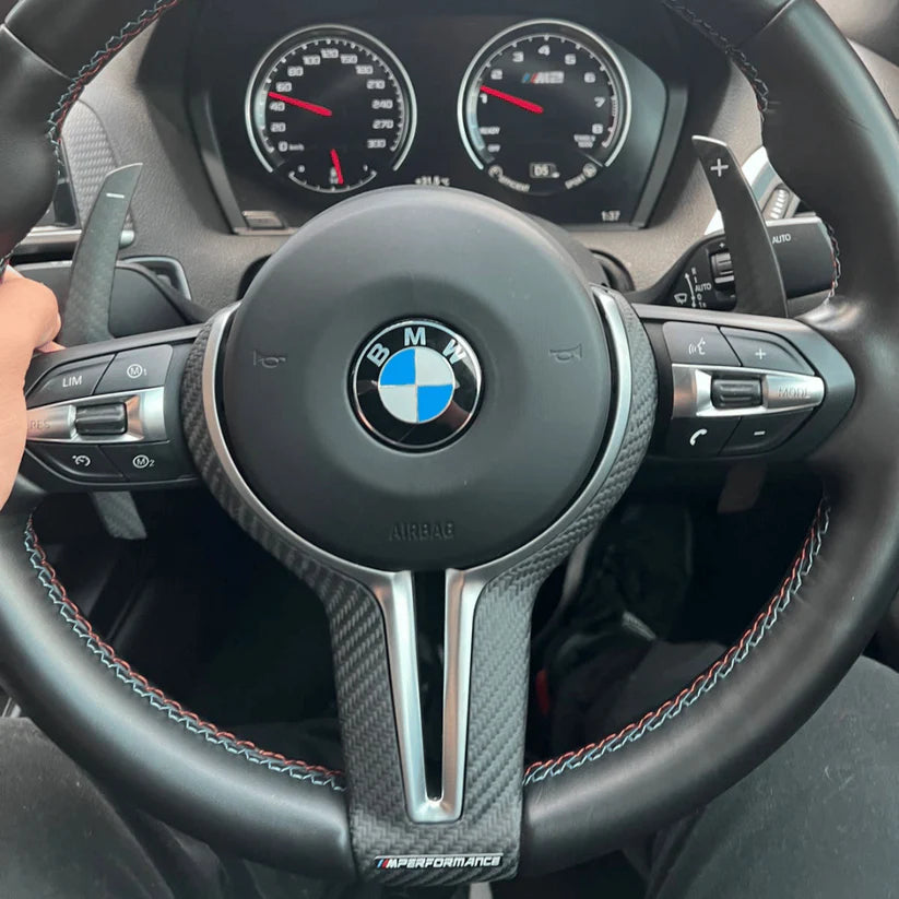 BMW full carbon F series steering trim